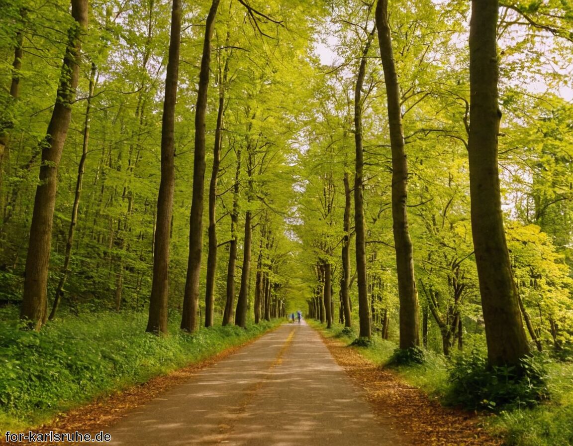 Malerische Landschaften und Natur   - Nachhaltig unterwegs: Die besten Fahrradrouten rund um Karlsruhe