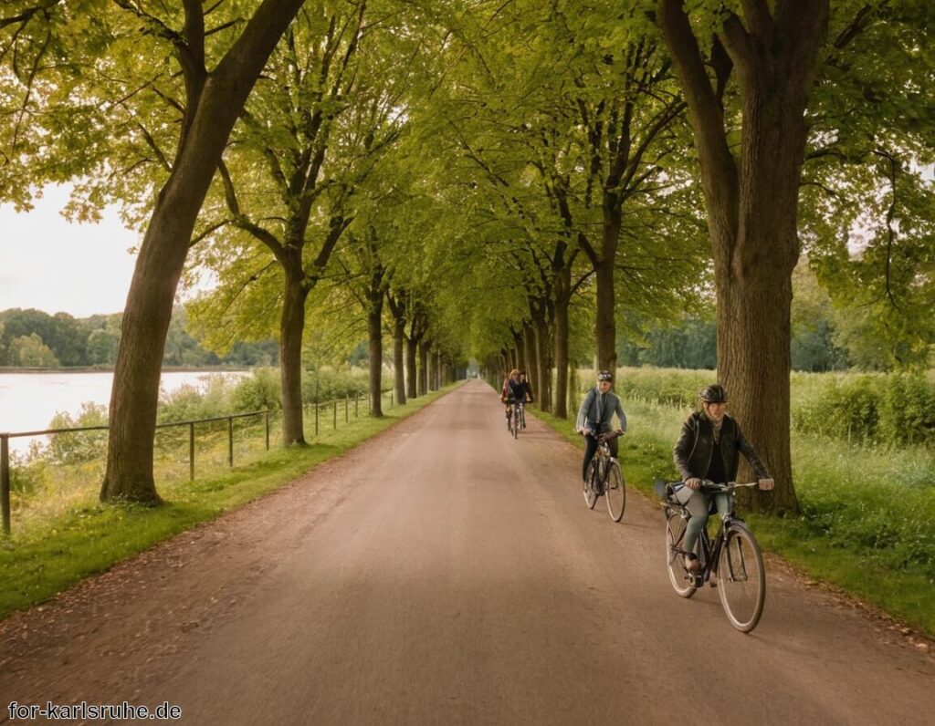 Nachhaltig unterwegs: Die besten Fahrradrouten rund um Karlsruhe