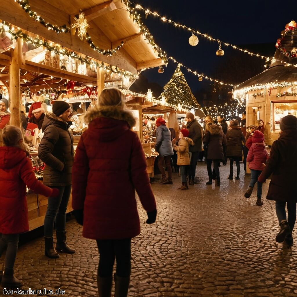 Der schönste Weihnachtsmarkt in Karlsruhe