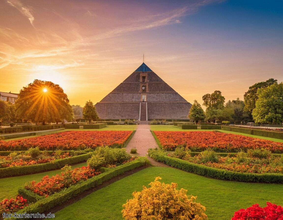 Karlsruher Pyramide - Die besten Sehenswürdigkeiten in Karlsruhe