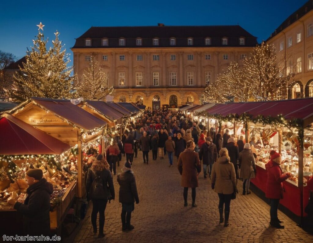 Der schönste Weihnachtsmarkt in Karlsruhe